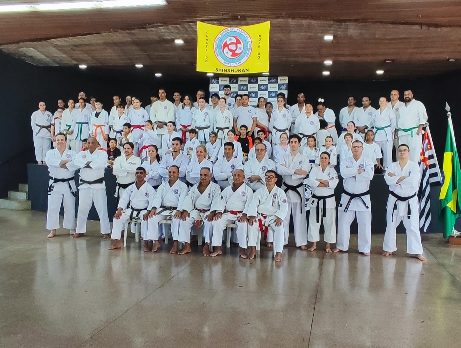 Seminário em Palmital ministrado pelo Sensei Gilson